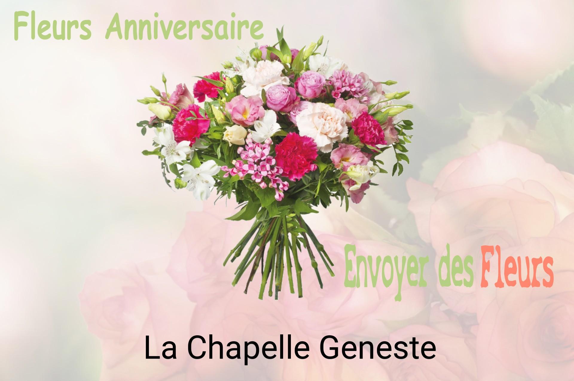 Bouquet de fleurs d’anniversaire livré à La Chapelle-Geneste