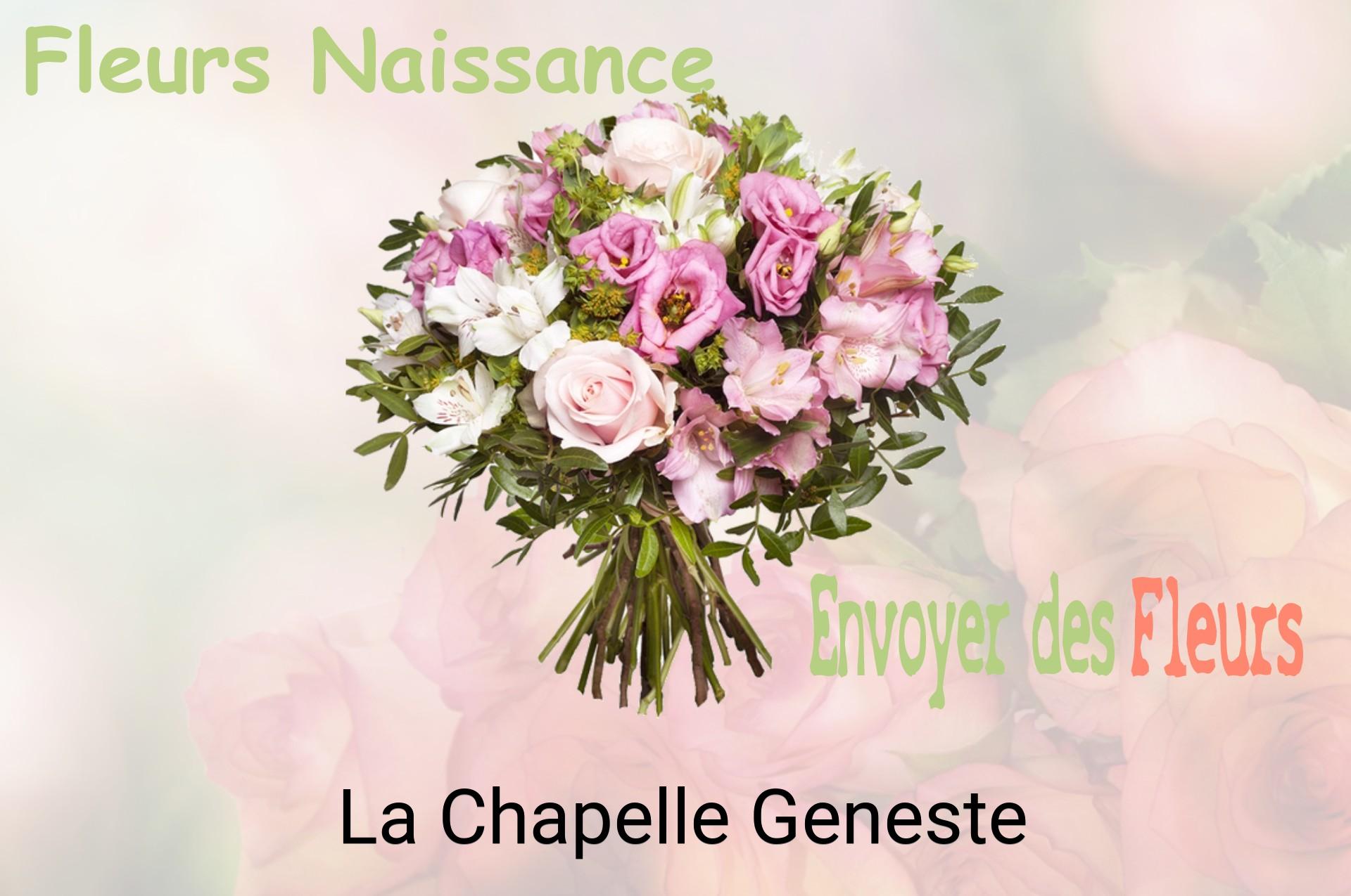 Bouquet de fleurs de naissance livré à La Chapelle-Geneste